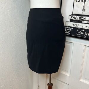 Helmut Lang Black Mini Pencil Skirt Size 0